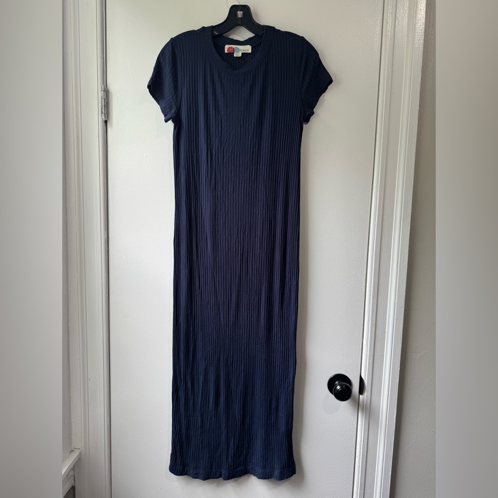Chic Navy Maxi Dress